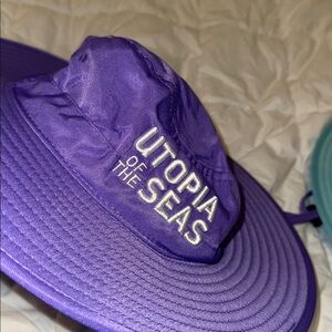 Purple Utopia of the Seas Sun Hat